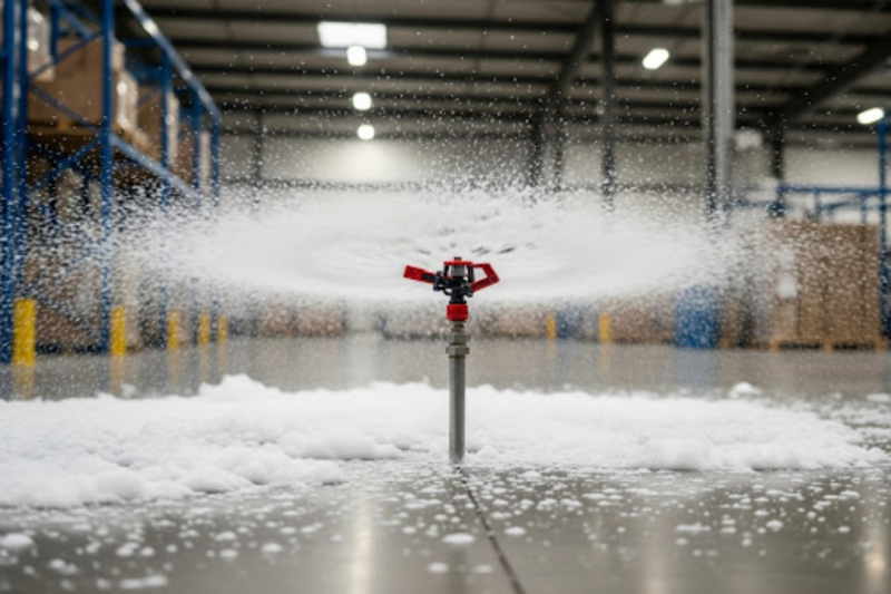 Sprinkler de Espuma: Proteção Efetiva Contra Incêndios Sprinkler de Espuma: Proteção Efetiva Contra Incêndios